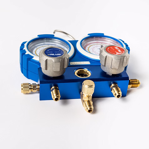 Манометрический коллектор VALUE; VMG-2-R410A-B-03