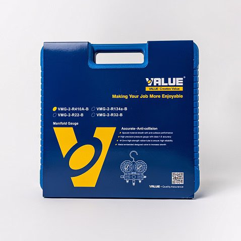 Манометрический коллектор VALUE; VMG-2-R410A-B