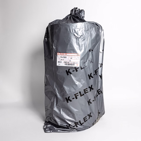 Теплоизоляция (Рулон) K-FLEX 19х1000-10 ST AD ALU