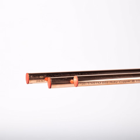 Труба медная RUBY COPPER в штанге 25,40x1,00x3.000